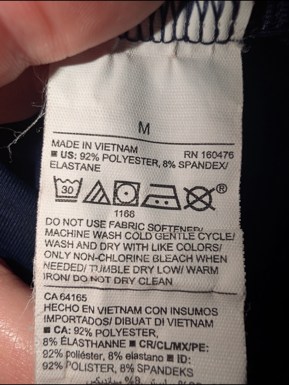 Old Navy Active Navy Blue Breathe On Romper - Picture 4 of 9